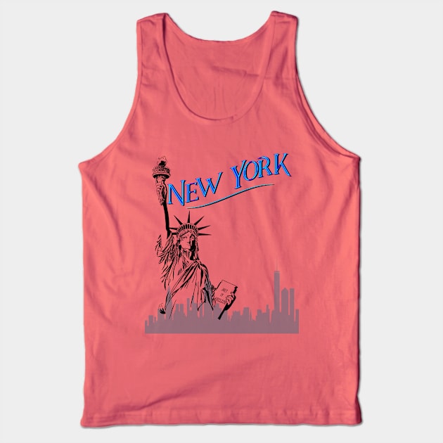 New York Tank Top by Snapdragon